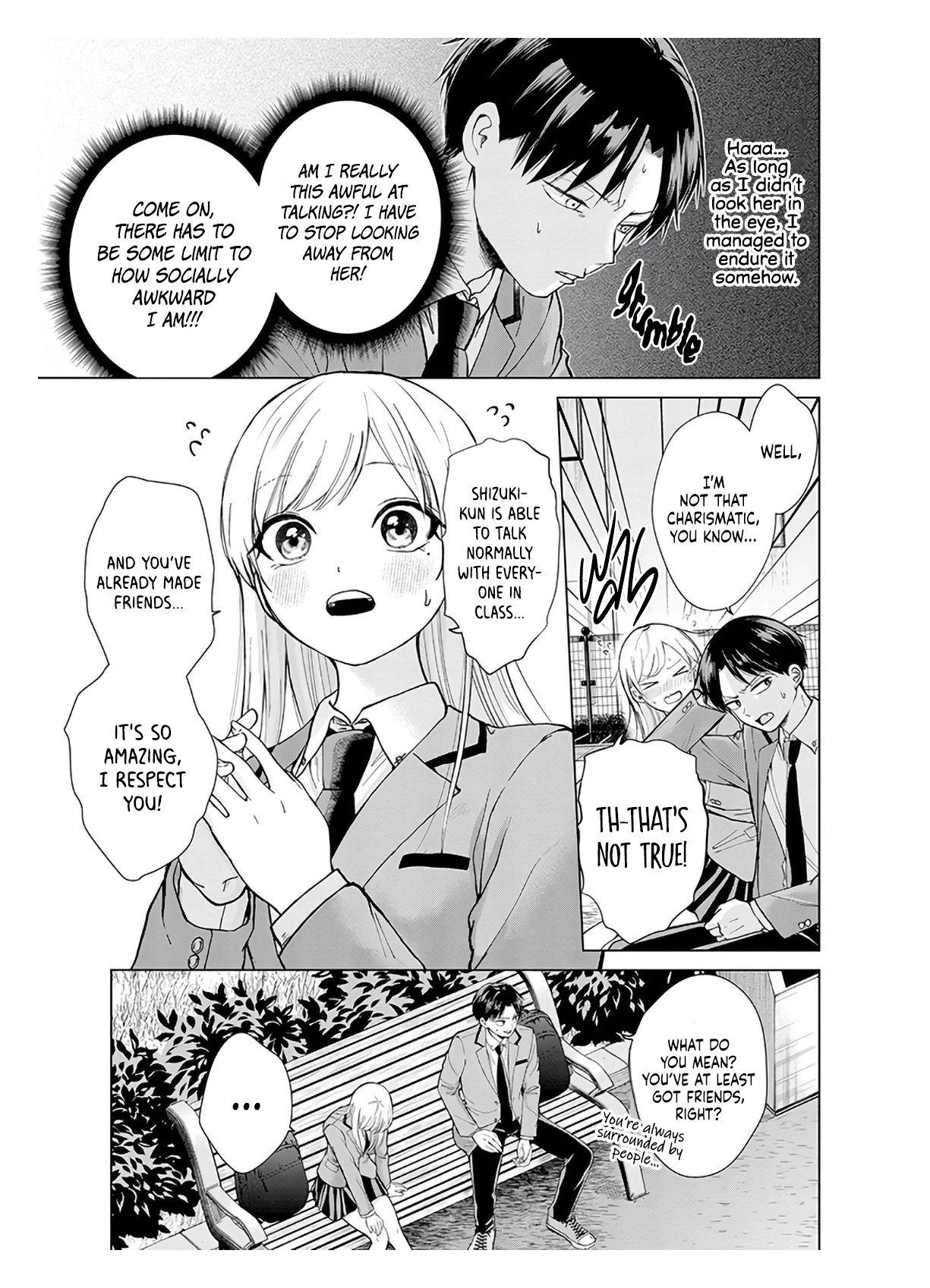 Kusunoki-san Failed to Debut in High School chapter 1 page 13