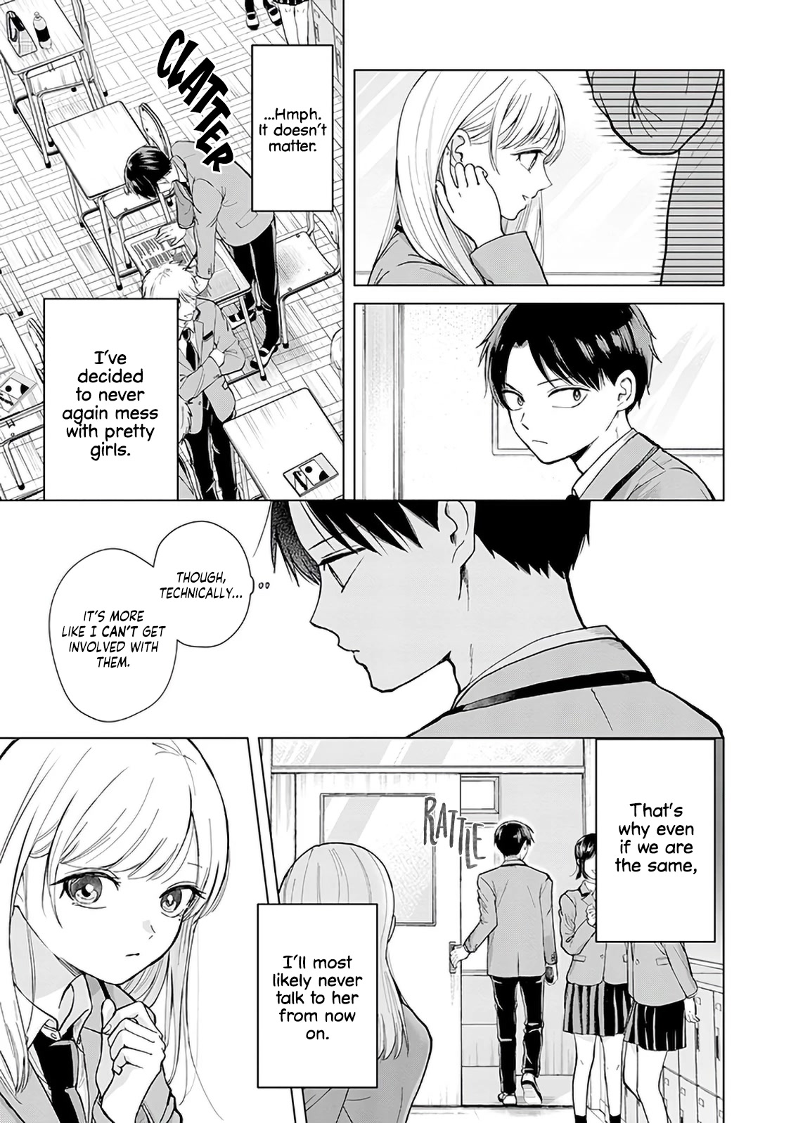 Kusunoki-san Failed to Debut in High School chapter 1 page 7