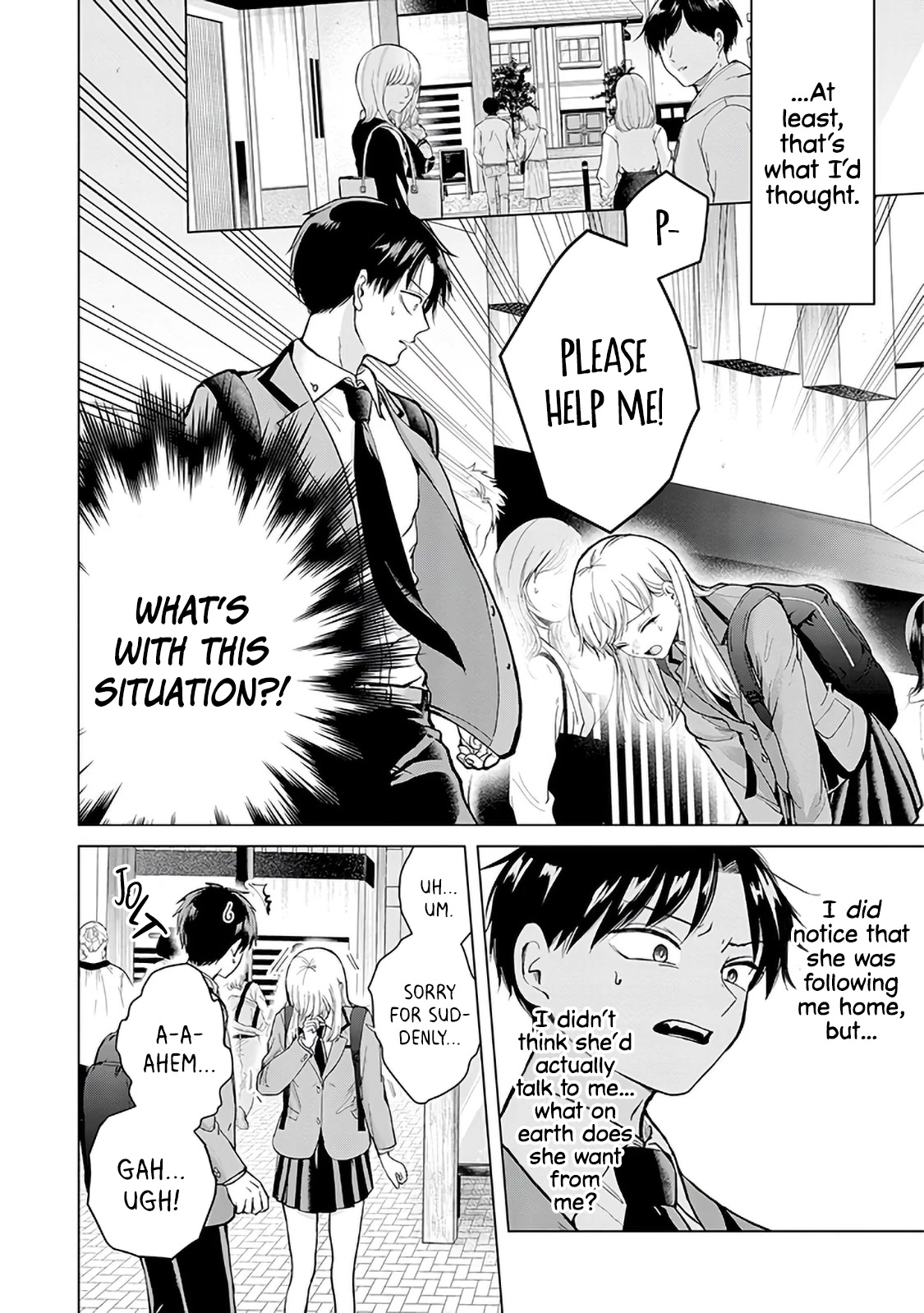 Kusunoki-san Failed to Debut in High School chapter 1 page 8