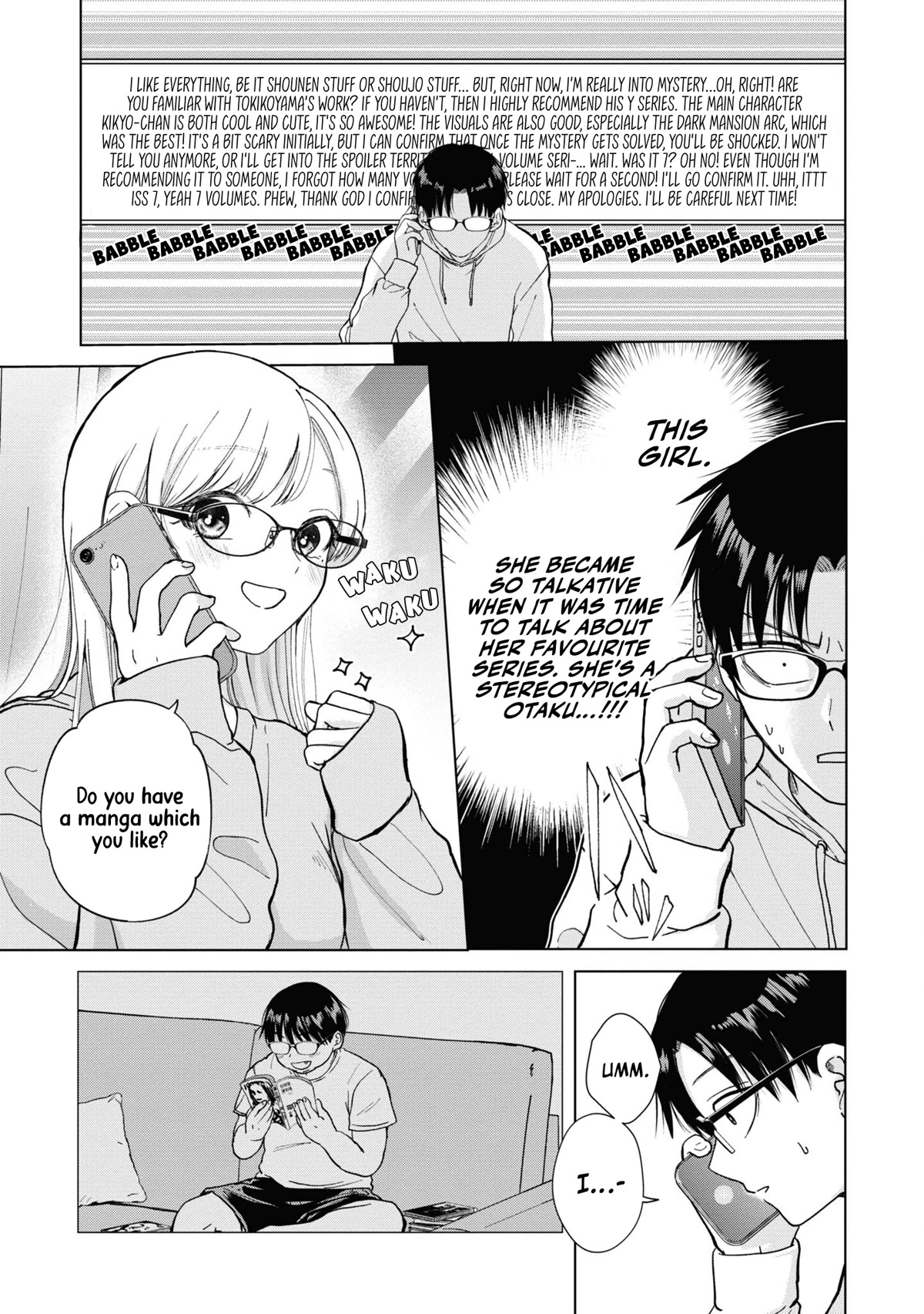 Kusunoki-san Failed to Debut in High School chapter 3 page 9