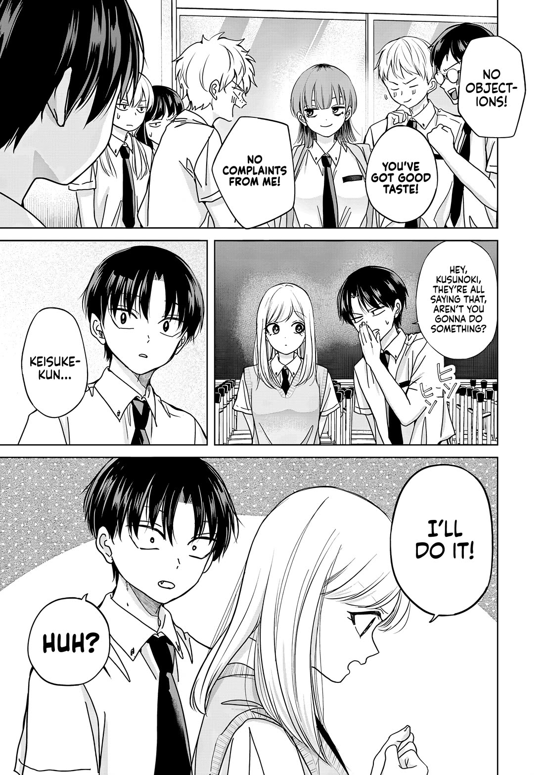 Kusunoki-san Failed to Debut in High School chapter 32 page 9