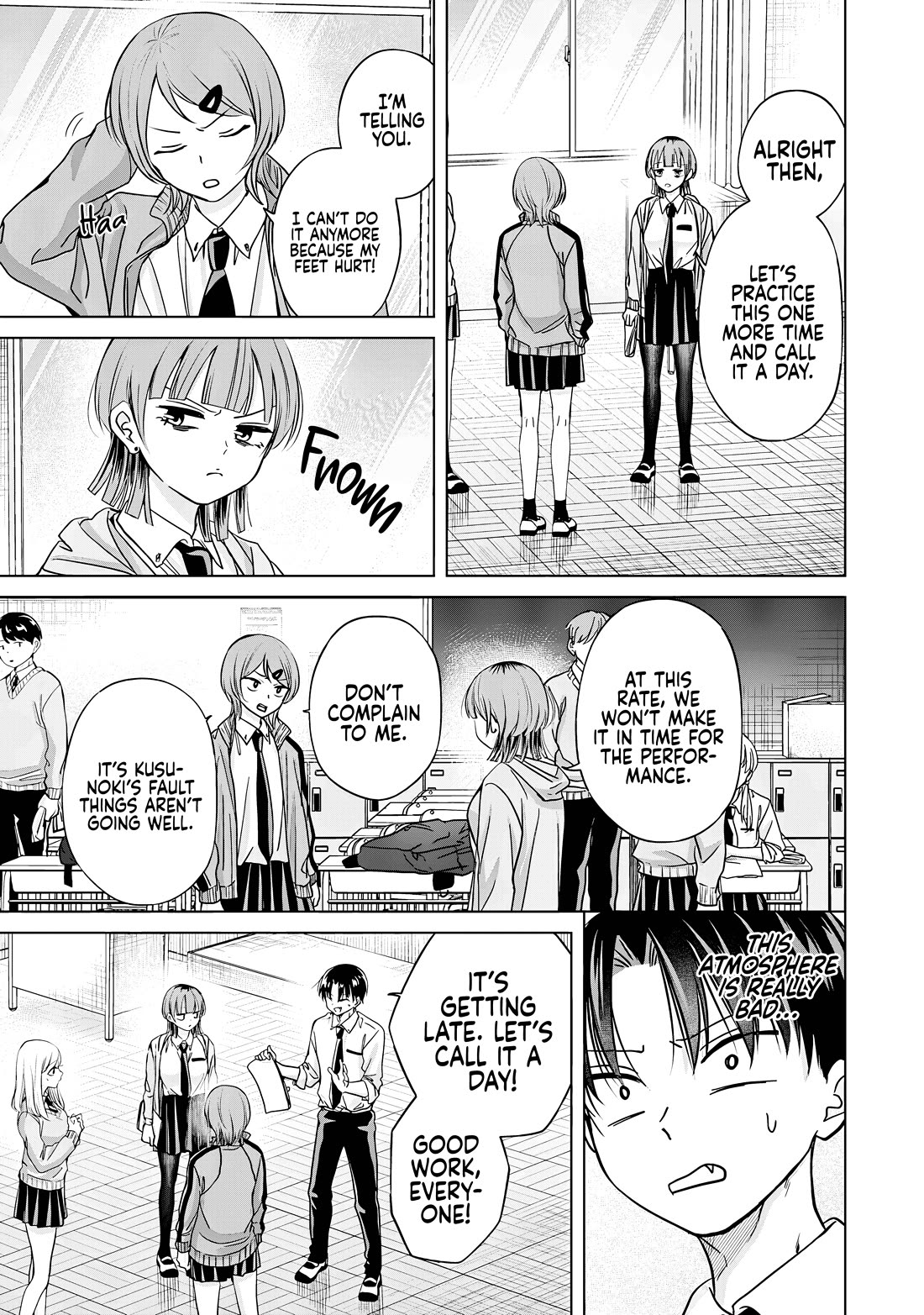 Kusunoki-san Failed to Debut in High School chapter 34 page 9
