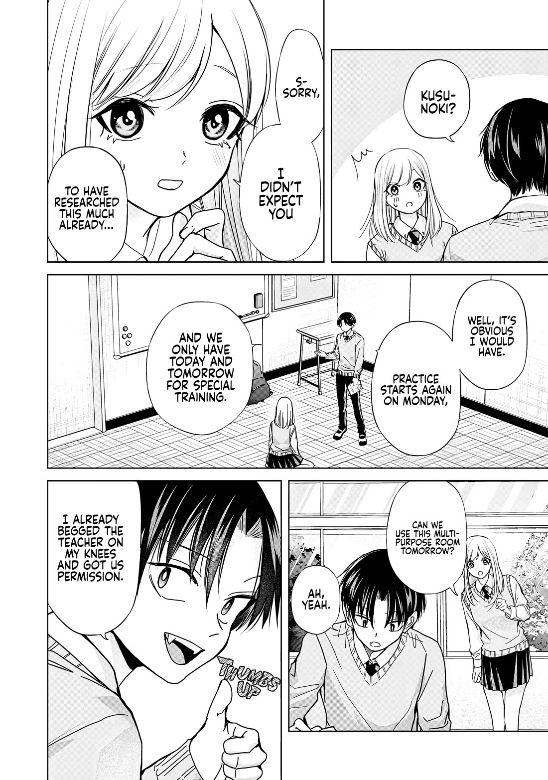 Kusunoki-san Failed to Debut in High School chapter 35.1 page 2