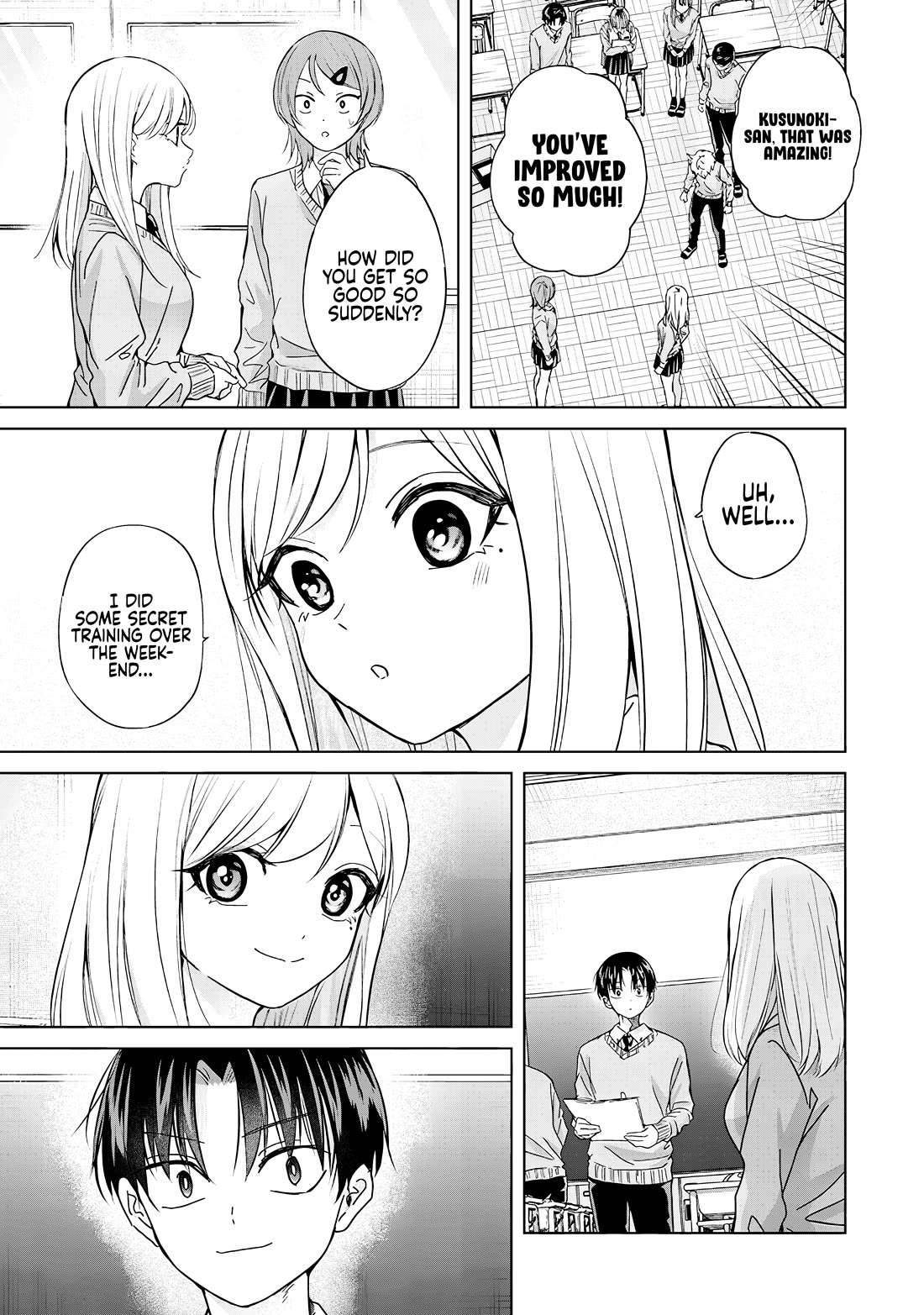 Kusunoki-san Failed to Debut in High School chapter 37 page 3