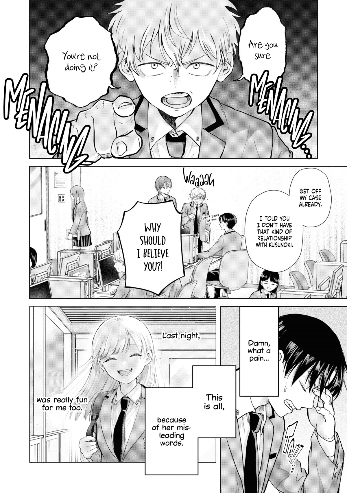 Kusunoki-san Failed to Debut in High School chapter 4 page 2