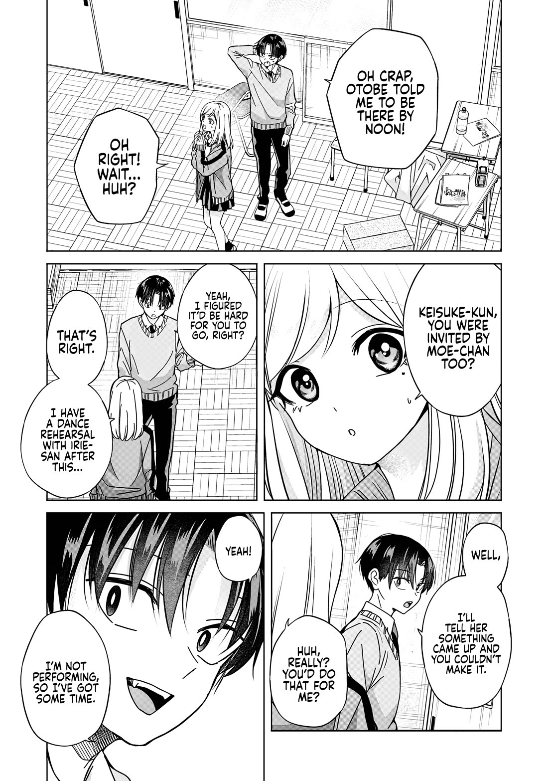 Kusunoki-san Failed to Debut in High School chapter 40 page 4