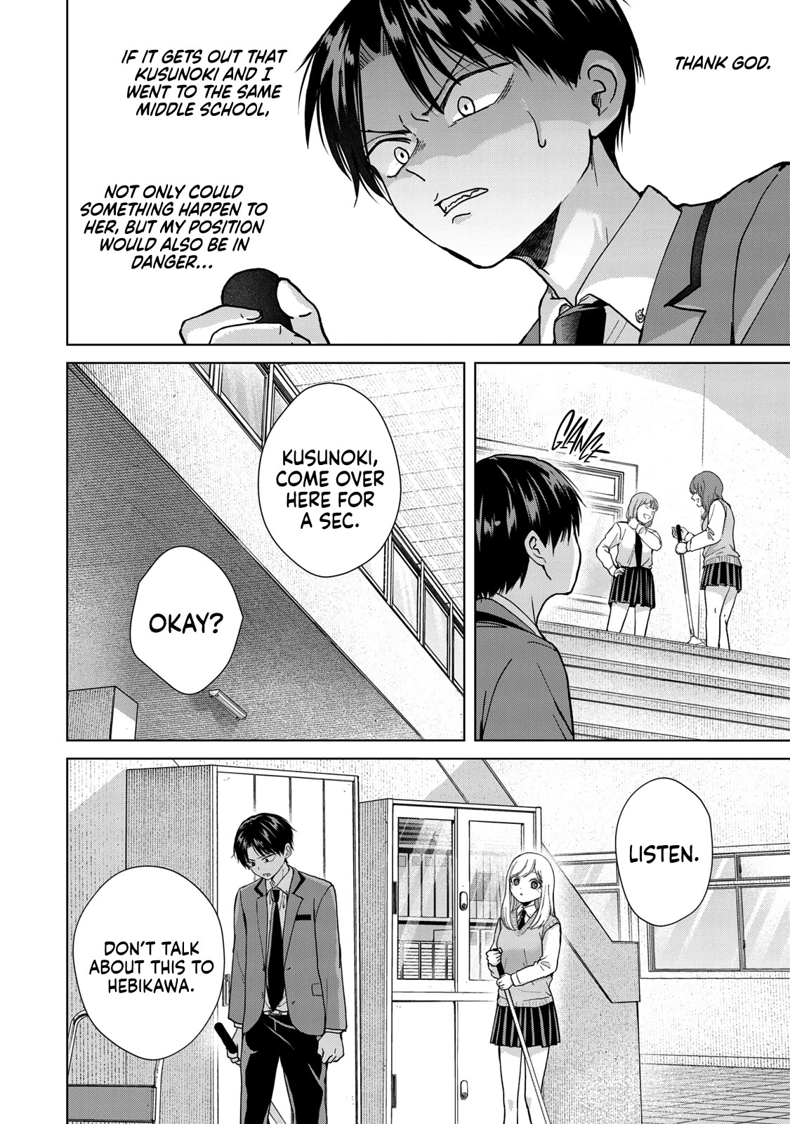 Kusunoki-san Failed to Debut in High School chapter 9 page 8