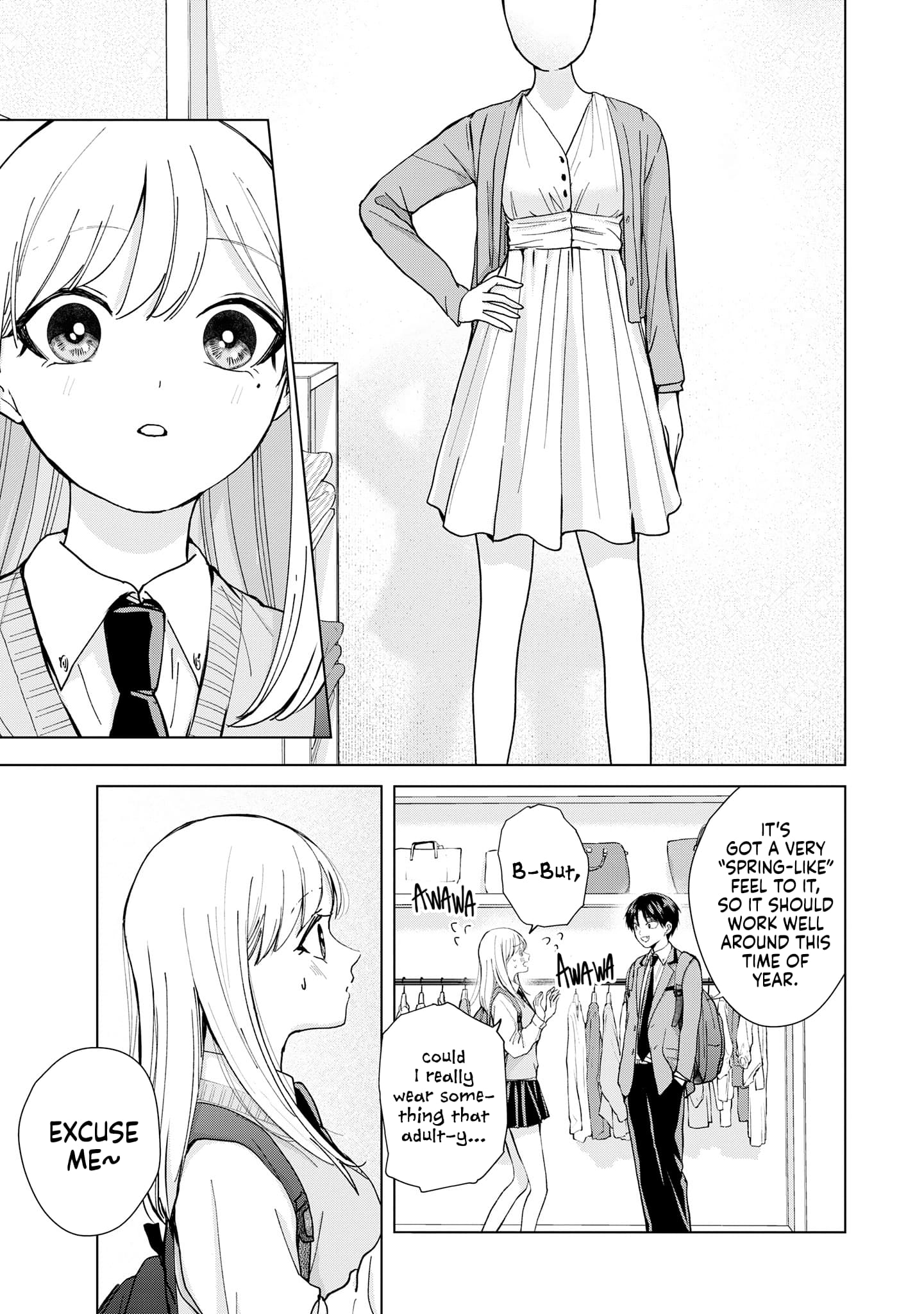 Kusunoki’s Flunking Her High School Glow-Up chapter 10 page 9