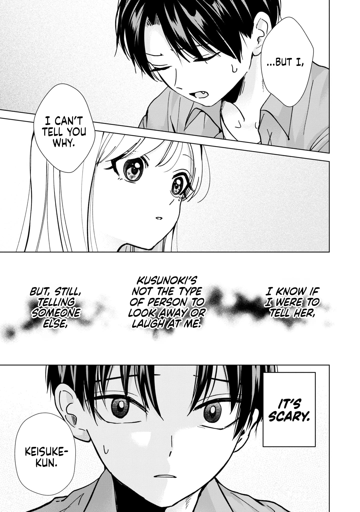 Kusunoki’s Flunking Her High School Glow-Up chapter 15 page 14