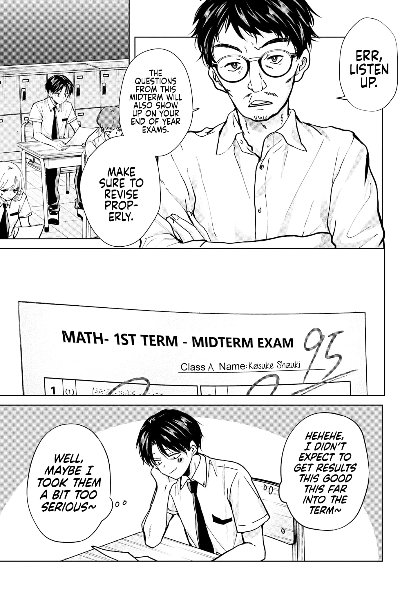 Kusunoki’s Flunking Her High School Glow-Up chapter 17 page 7