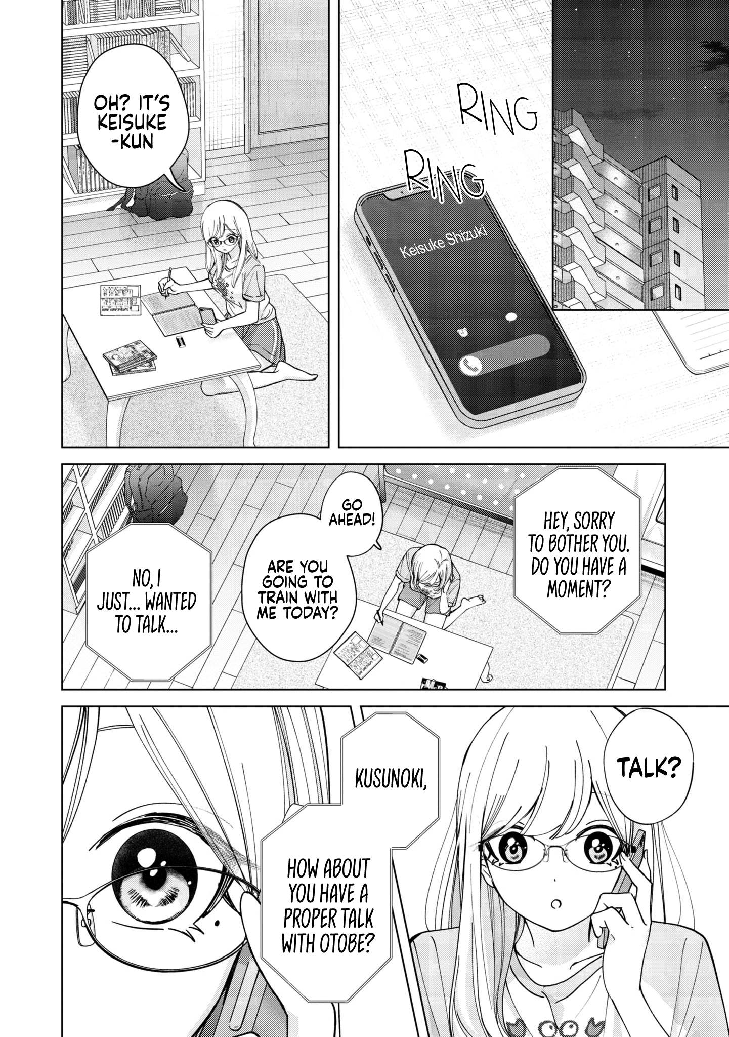 Kusunoki’s Flunking Her High School Glow-Up chapter 19 page 12