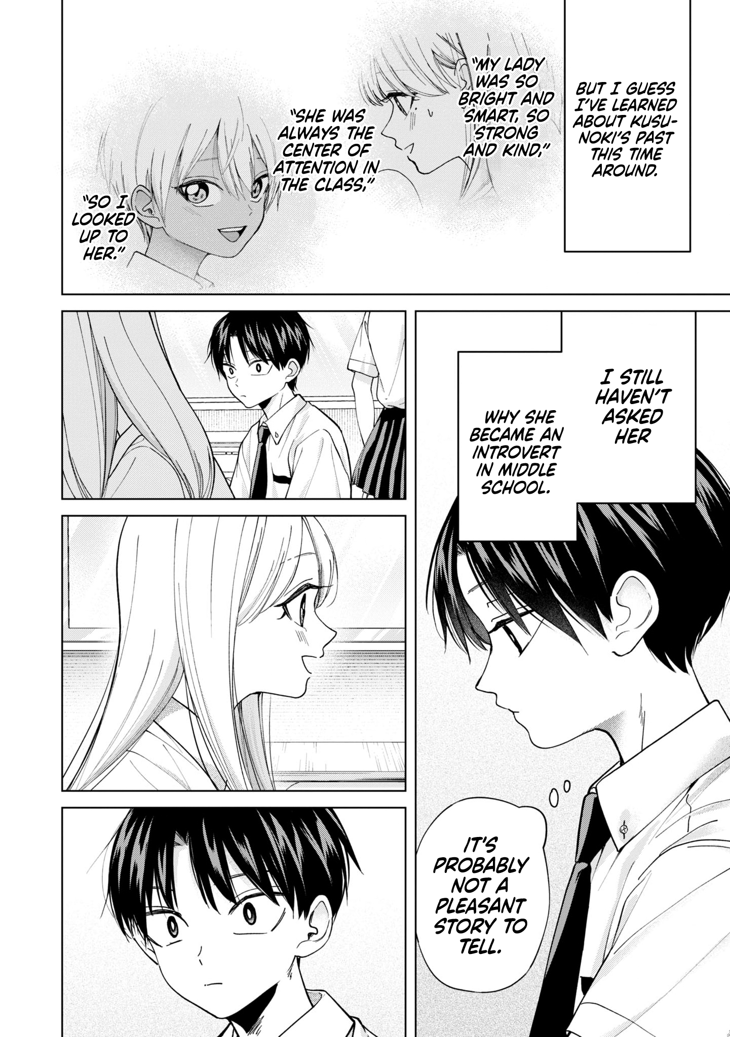 Kusunoki’s Flunking Her High School Glow-Up chapter 20 page 2