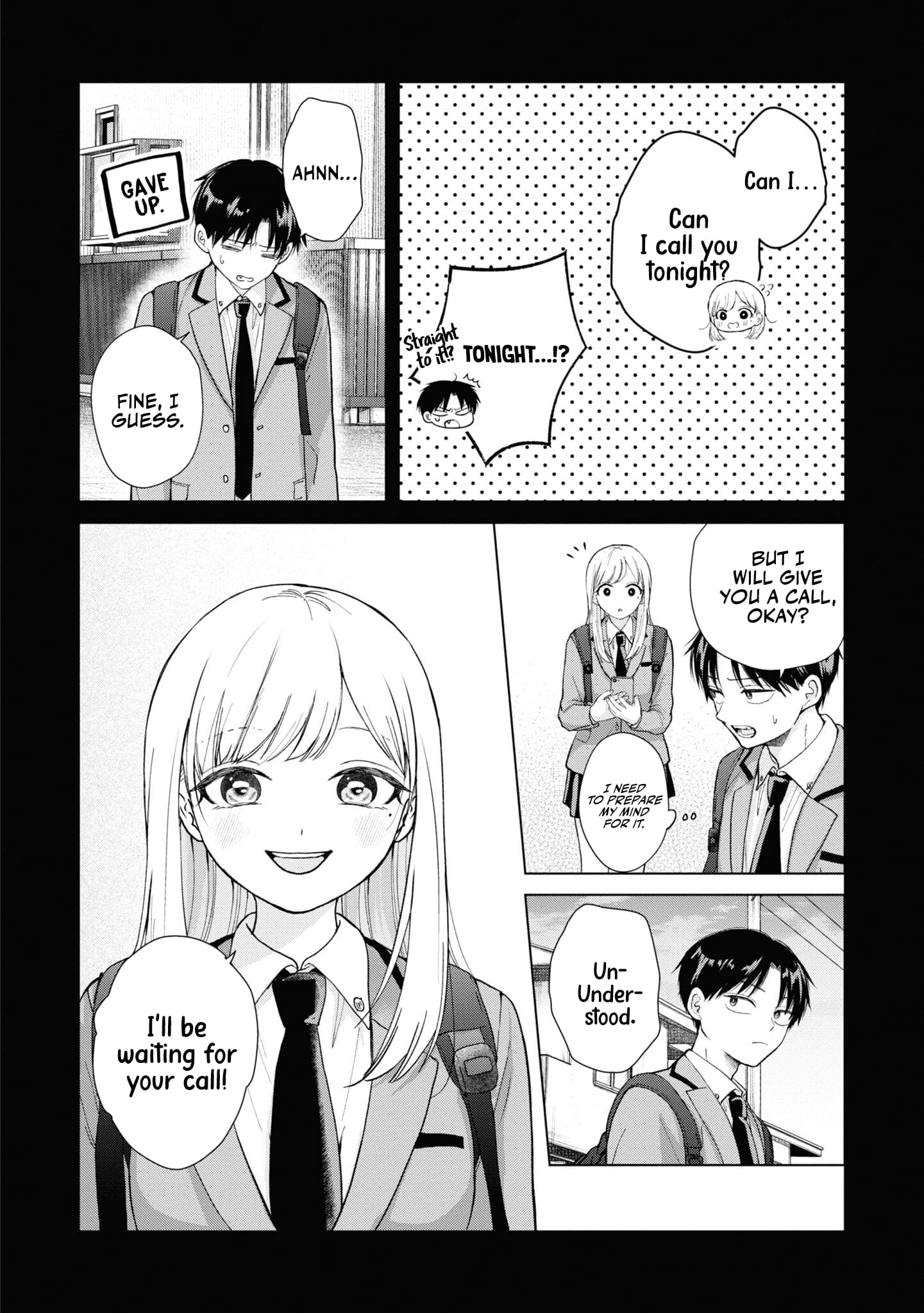 Kusunoki’s Flunking Her High School Glow-Up chapter 3 page 4