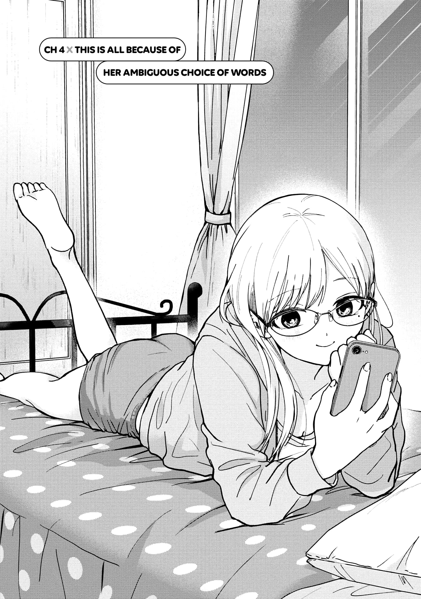 Kusunoki’s Flunking Her High School Glow-Up chapter 4 page 1