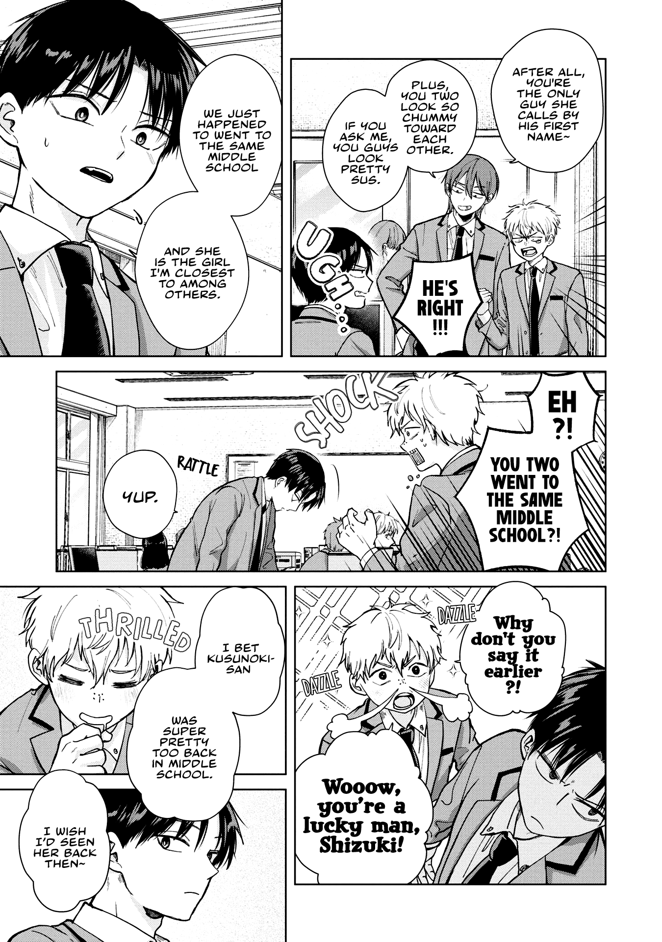 Kusunoki’s Flunking Her High School Glow-Up chapter 4 page 3