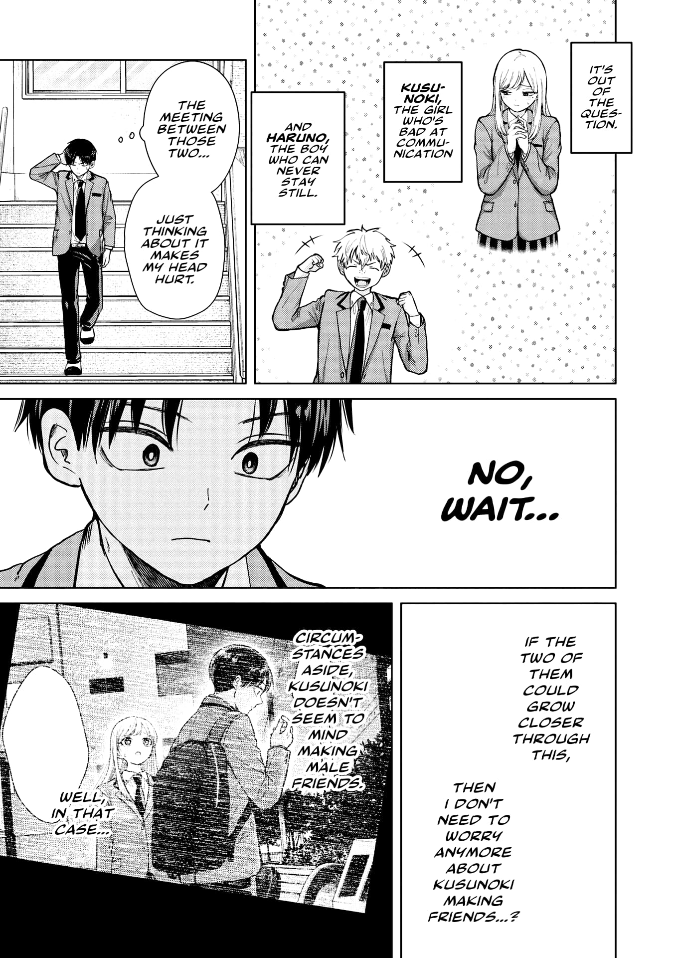 Kusunoki’s Flunking Her High School Glow-Up chapter 4 page 5