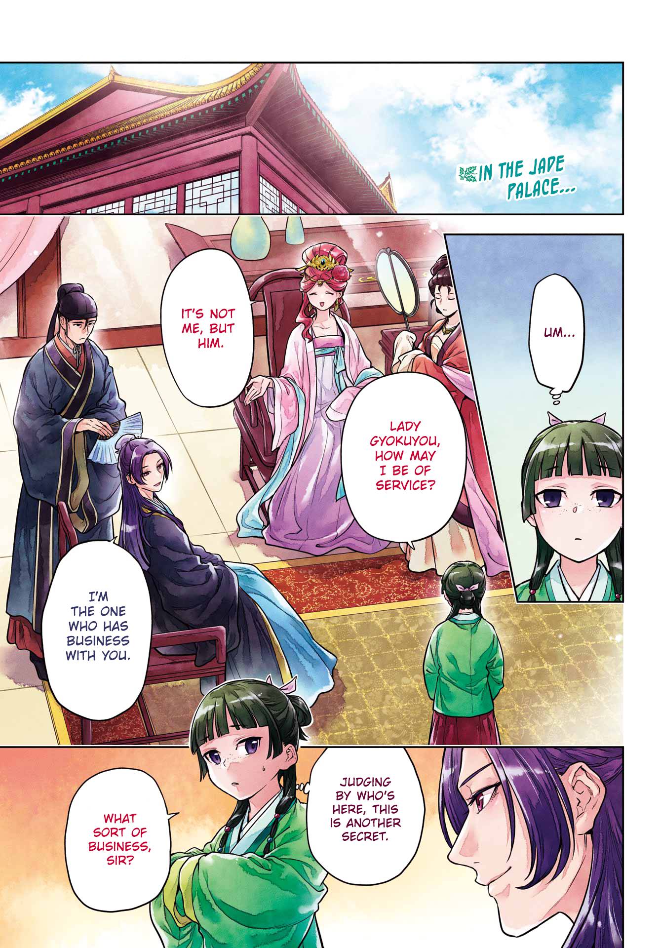 Kusuriya no Hitorigoto chapter 60 page 1