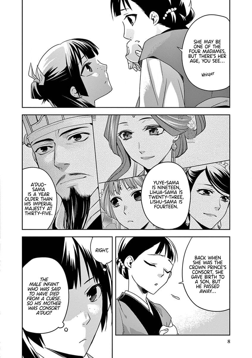 Kusuriya no Hitorigoto ~Maomao no Koukyuu Nazotoki Techou~ chapter 10 page 9