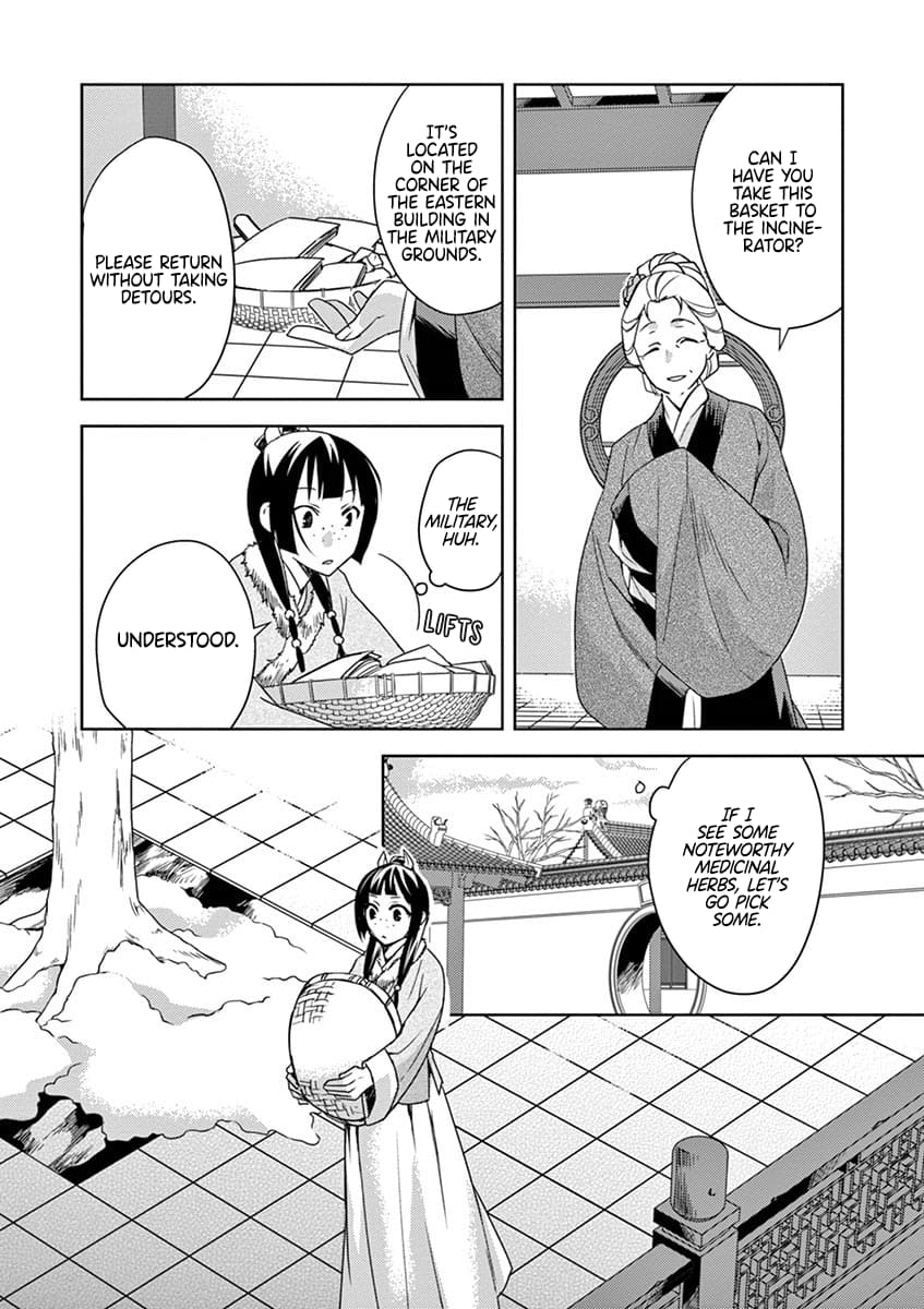 Kusuriya no Hitorigoto ~Maomao no Koukyuu Nazotoki Techou~ chapter 16 page 5