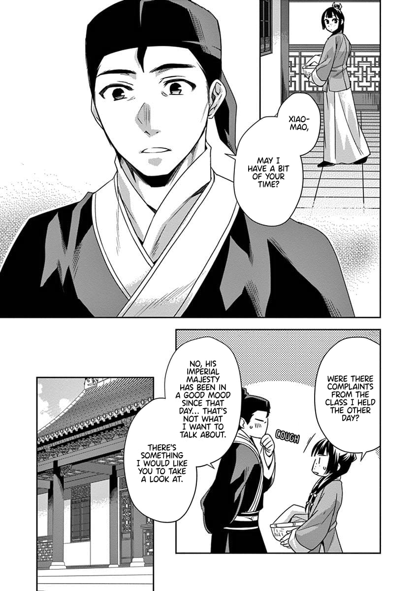 Kusuriya no Hitorigoto ~Maomao no Koukyuu Nazotoki Techou~ chapter 17 page 24