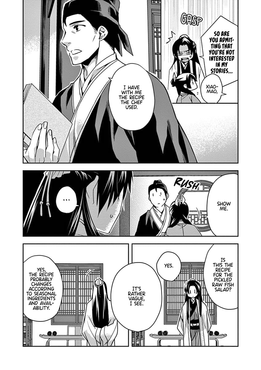 Kusuriya no Hitorigoto ~Maomao no Koukyuu Nazotoki Techou~ chapter 18 page 6