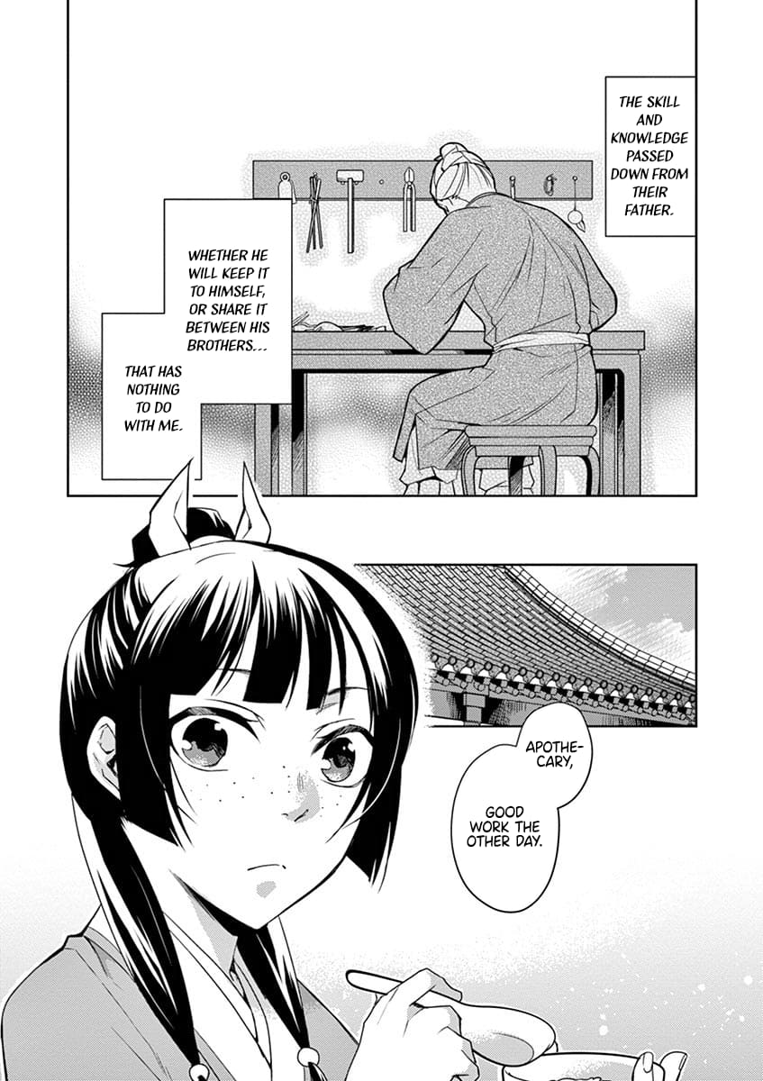 Kusuriya no Hitorigoto ~Maomao no Koukyuu Nazotoki Techou~ chapter 19 page 40