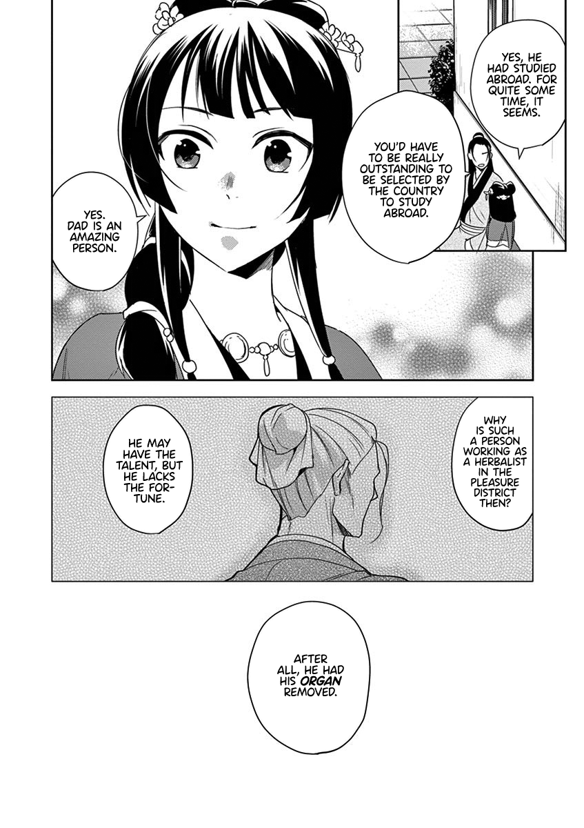 Kusuriya no Hitorigoto ~Maomao no Koukyuu Nazotoki Techou~ chapter 20 page 35