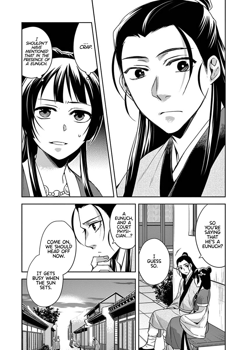 Kusuriya no Hitorigoto ~Maomao no Koukyuu Nazotoki Techou~ chapter 20 page 36