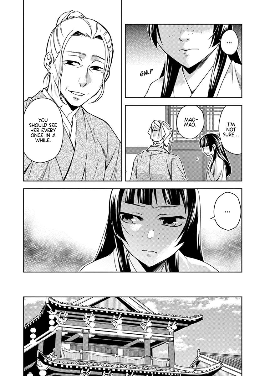 Kusuriya no Hitorigoto ~Maomao no Koukyuu Nazotoki Techou~ chapter 21 page 4