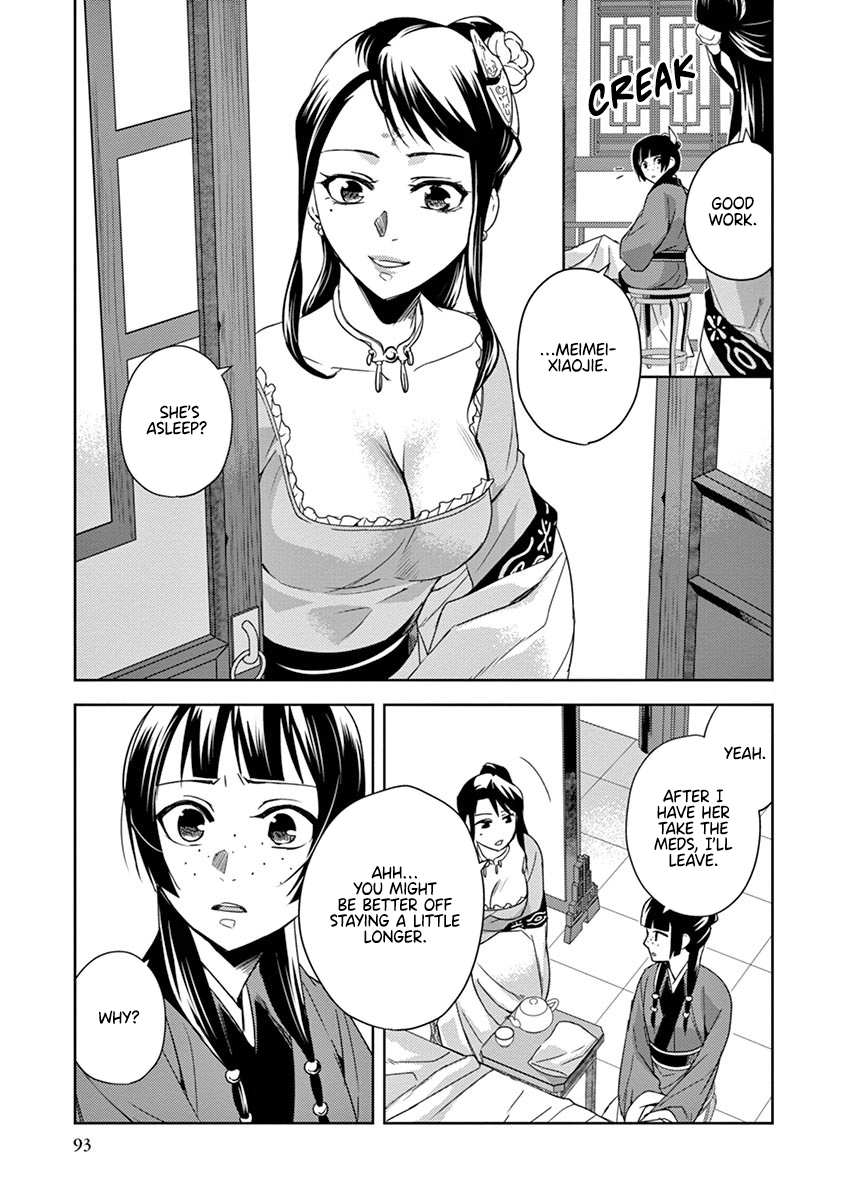 Kusuriya no Hitorigoto ~Maomao no Koukyuu Nazotoki Techou~ chapter 21 page 9