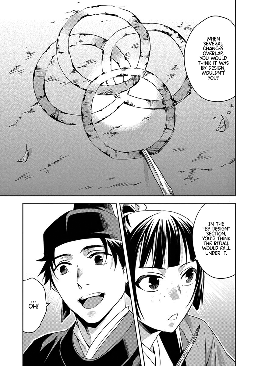 Kusuriya no Hitorigoto ~Maomao no Koukyuu Nazotoki Techou~ chapter 22 page 29