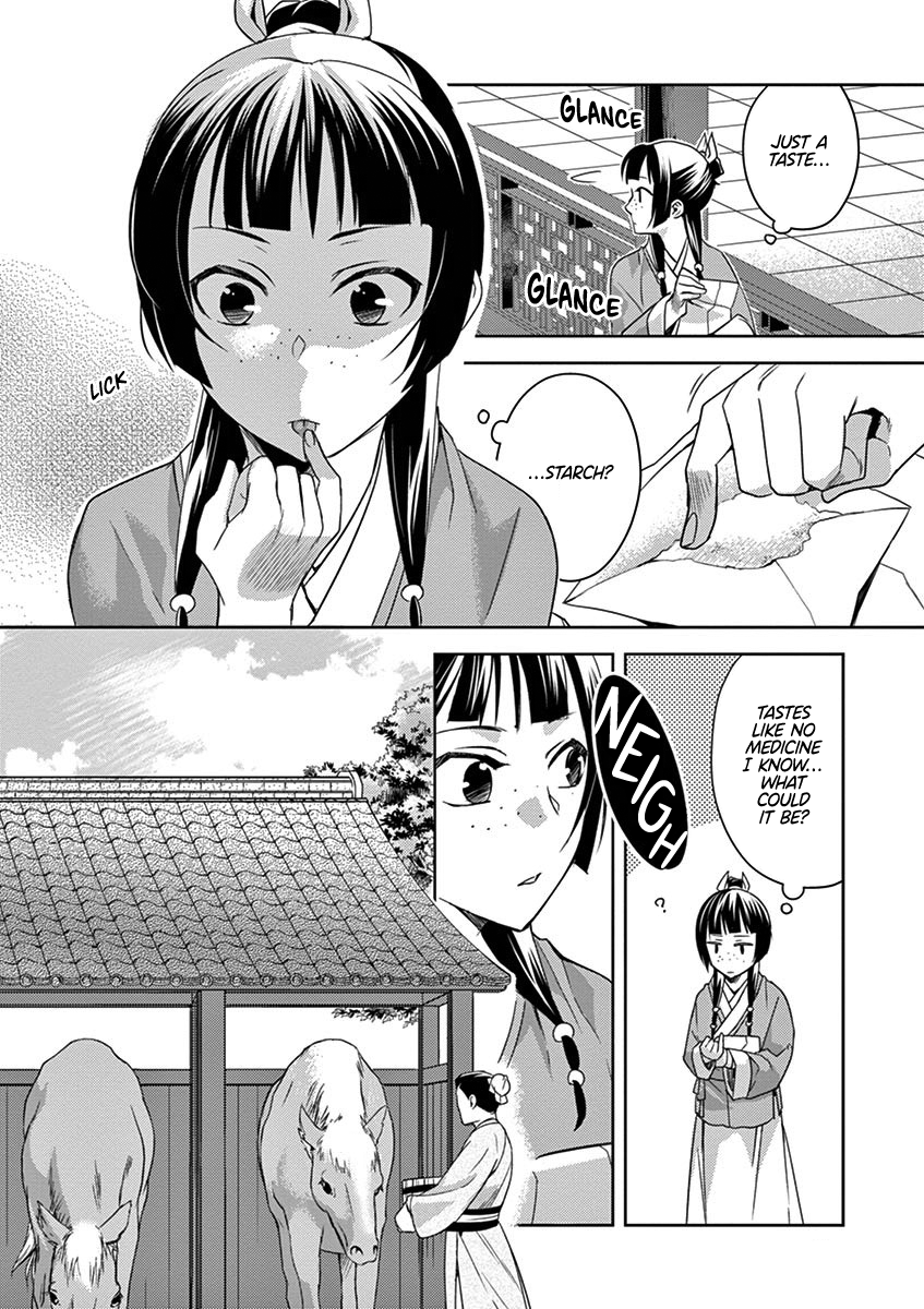 Kusuriya no Hitorigoto ~Maomao no Koukyuu Nazotoki Techou~ chapter 22 page 6