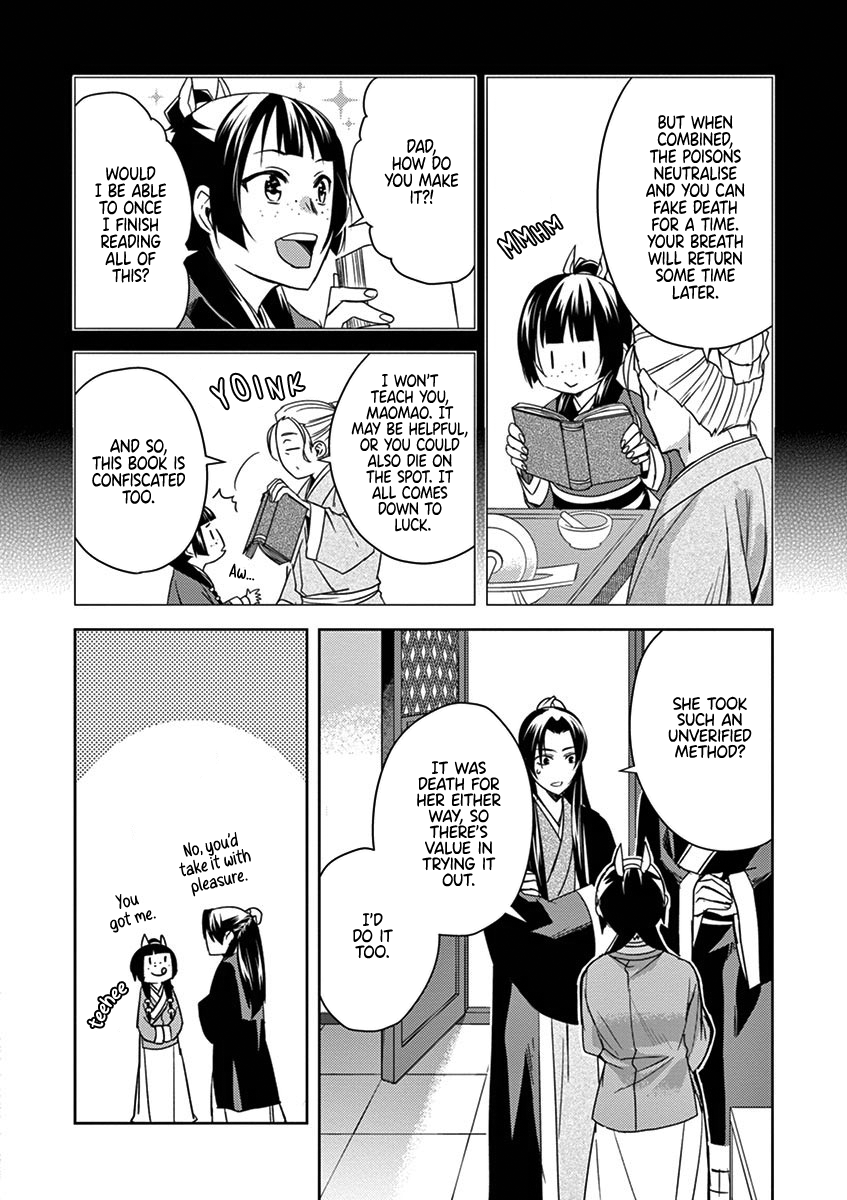 Kusuriya no Hitorigoto ~Maomao no Koukyuu Nazotoki Techou~ chapter 24 page 21