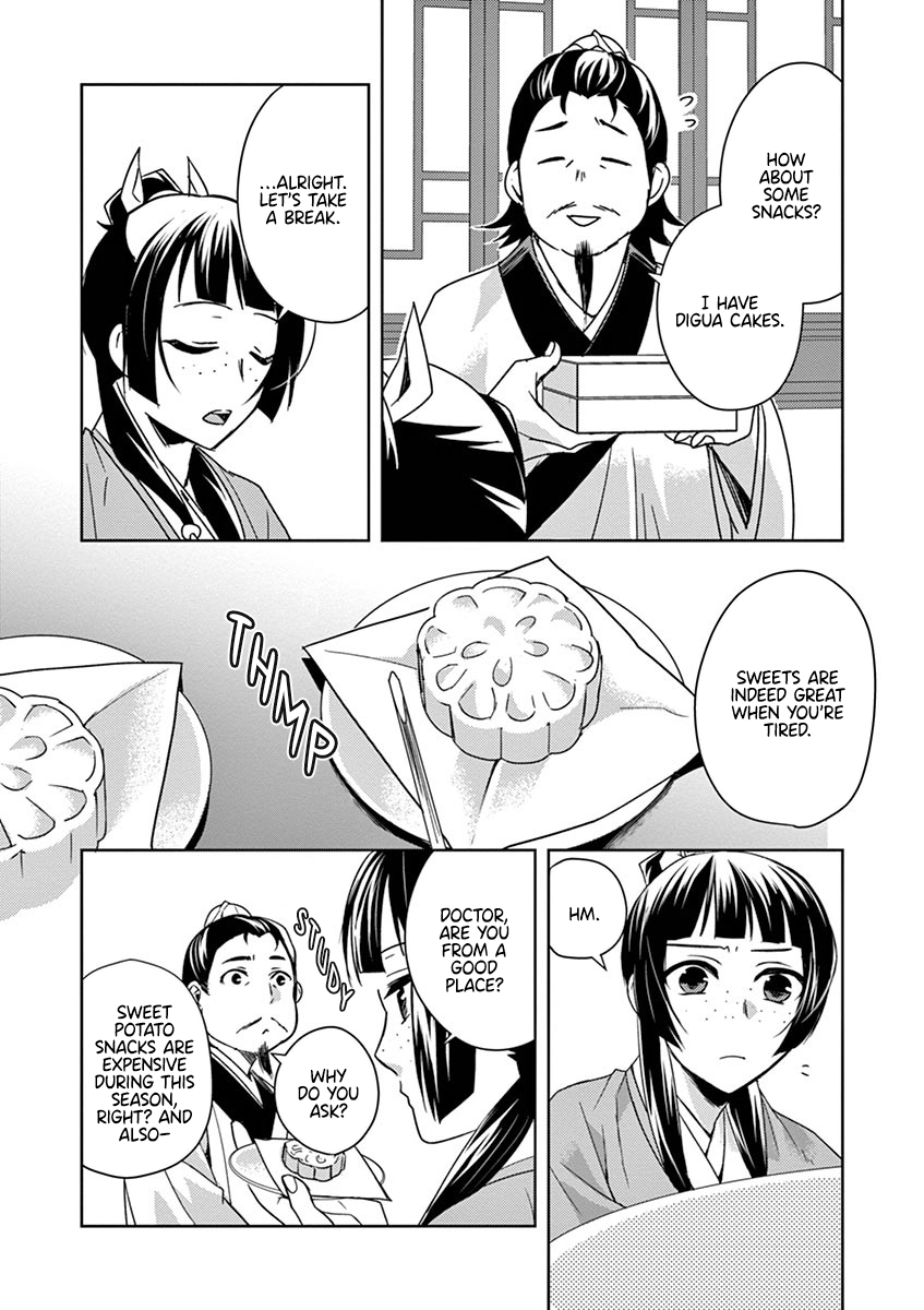Kusuriya no Hitorigoto ~Maomao no Koukyuu Nazotoki Techou~ chapter 25 page 24