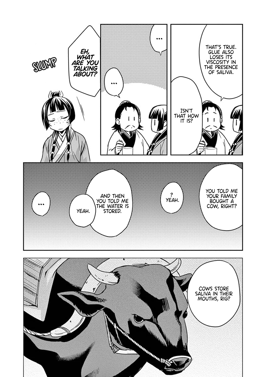 Kusuriya no Hitorigoto ~Maomao no Koukyuu Nazotoki Techou~ chapter 25 page 36