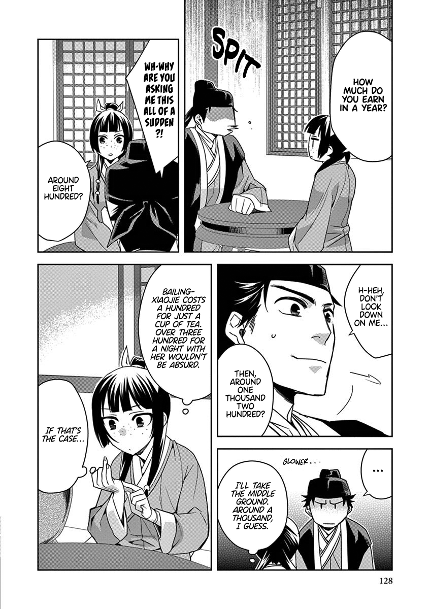 Kusuriya no Hitorigoto ~Maomao no Koukyuu Nazotoki Techou~ chapter 26 page 8