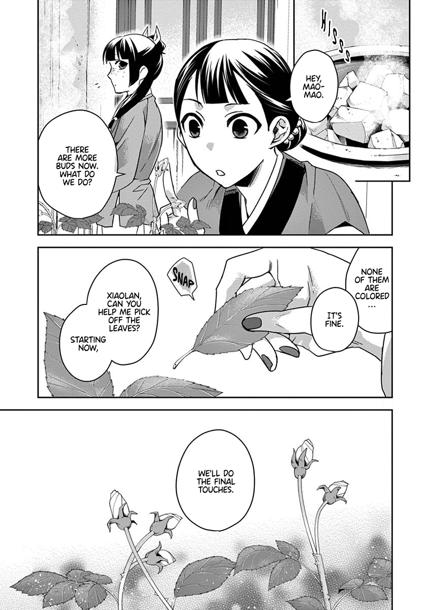 Kusuriya no Hitorigoto ~Maomao no Koukyuu Nazotoki Techou~ chapter 27 page 33