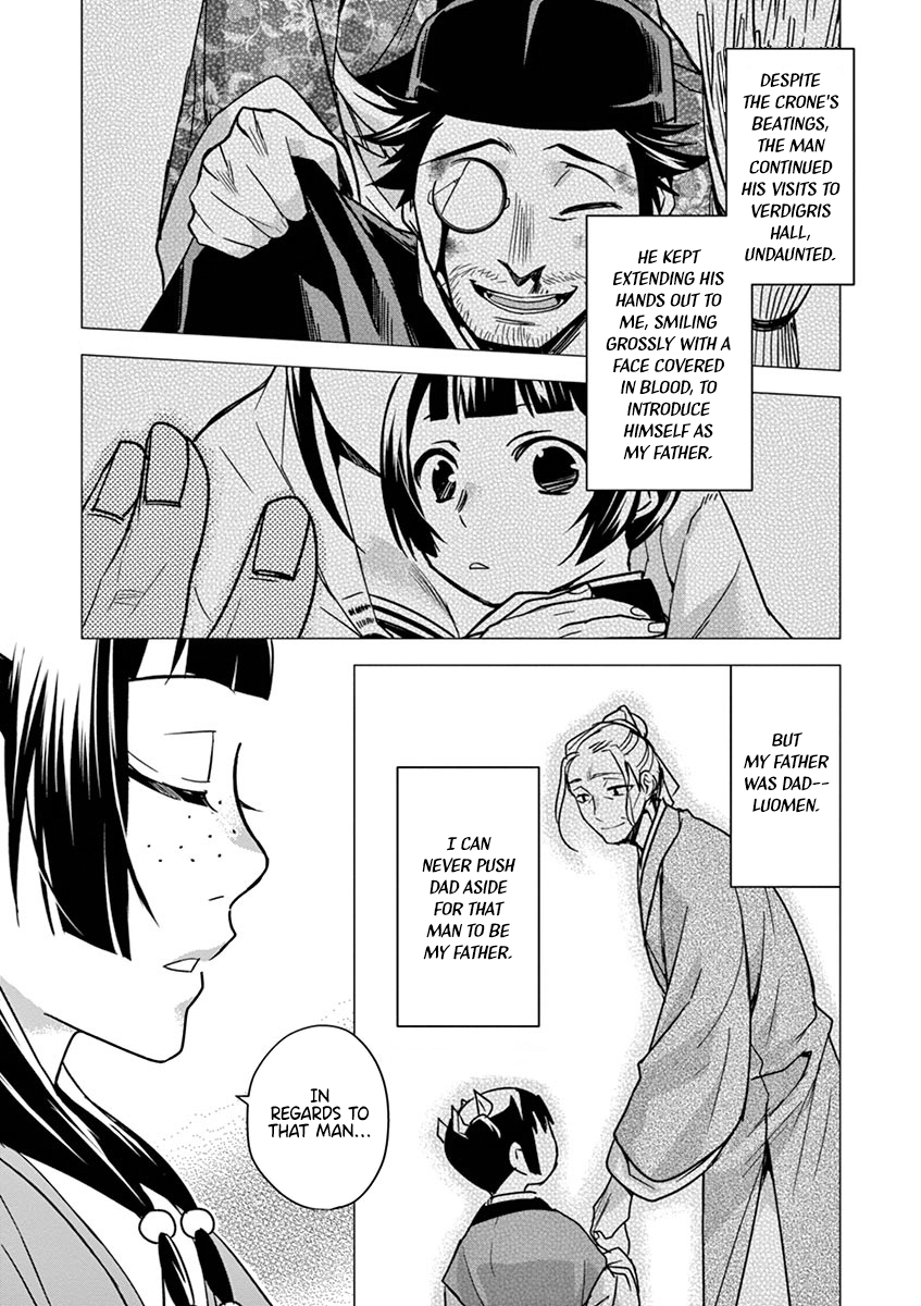 Kusuriya no Hitorigoto ~Maomao no Koukyuu Nazotoki Techou~ chapter 29 page 46