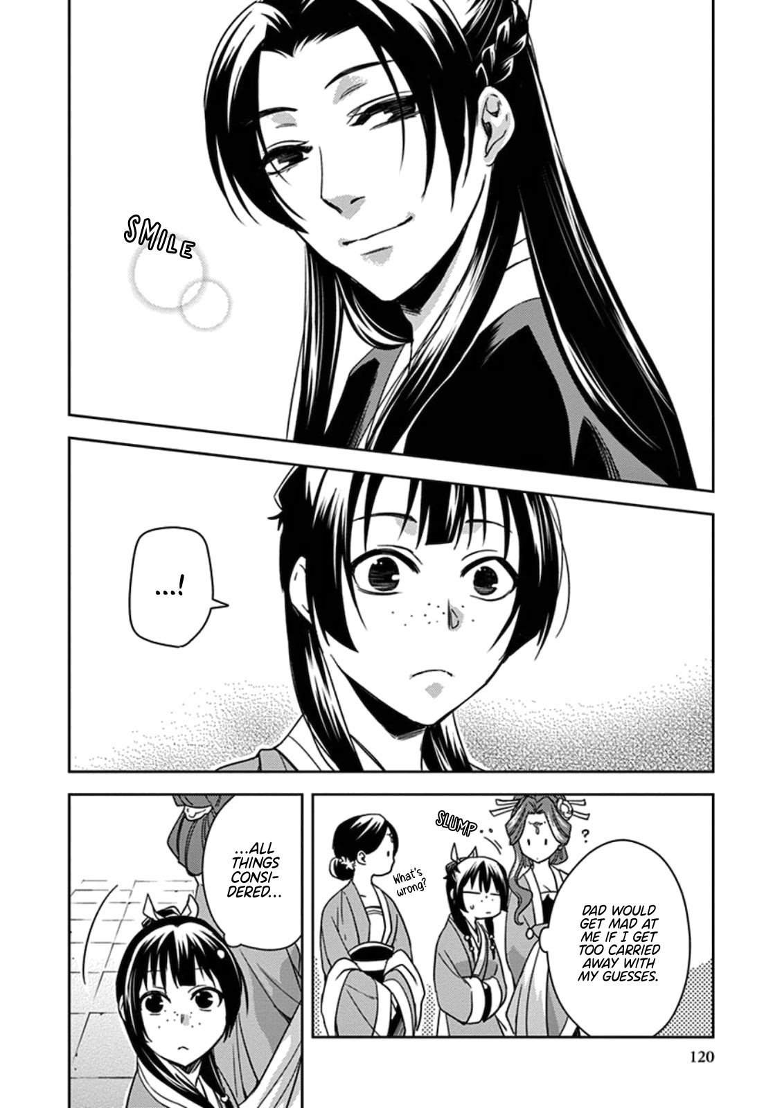 Kusuriya no Hitorigoto ~Maomao no Koukyuu Nazotoki Techou~ chapter 3 page 35