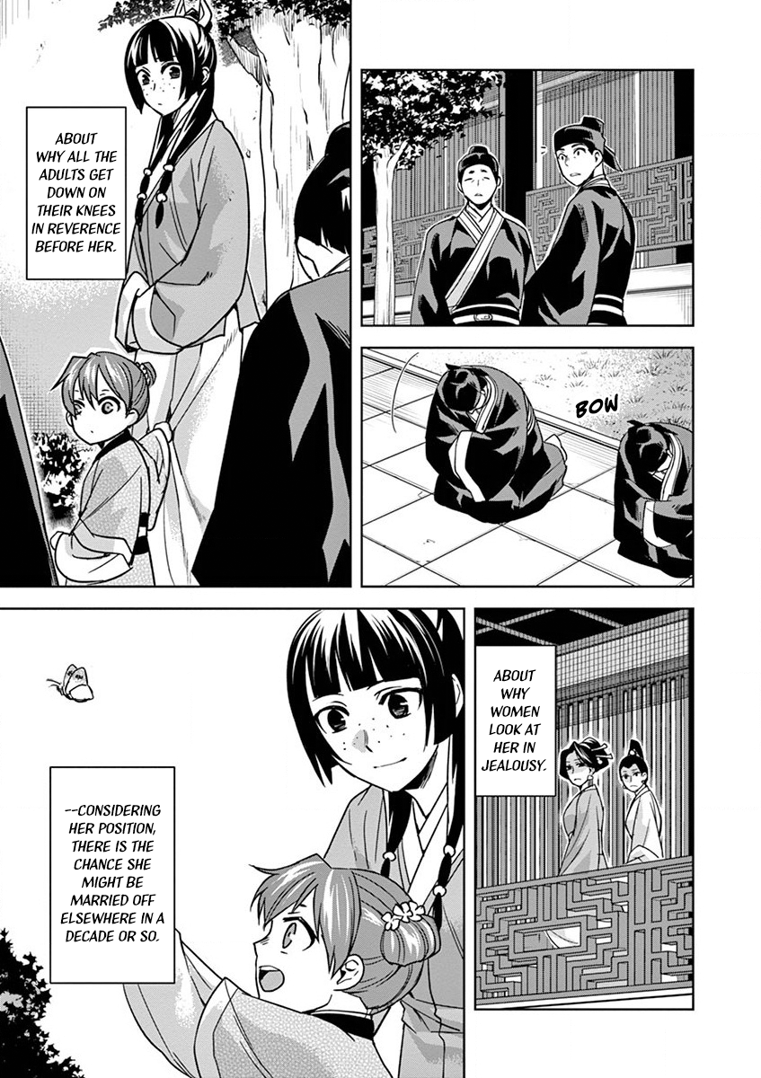 Kusuriya no Hitorigoto ~Maomao no Koukyuu Nazotoki Techou~ chapter 31 page 35