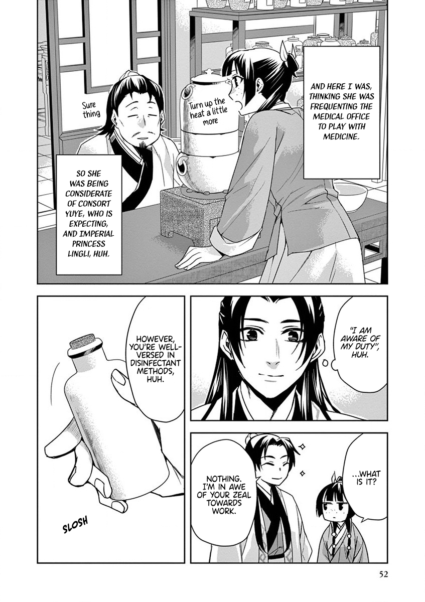 Kusuriya no Hitorigoto ~Maomao no Koukyuu Nazotoki Techou~ chapter 31 page 8