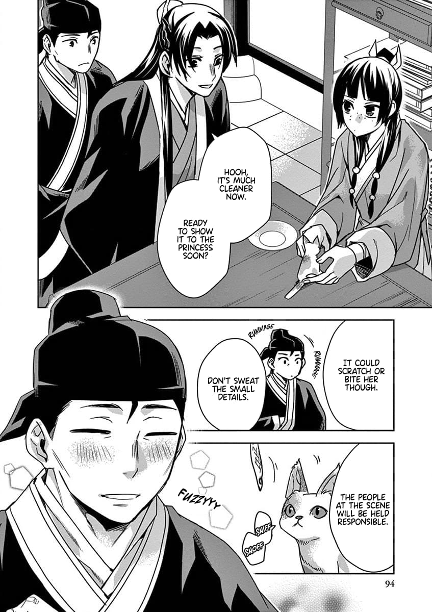 Kusuriya no Hitorigoto ~Maomao no Koukyuu Nazotoki Techou~ chapter 32 page 10