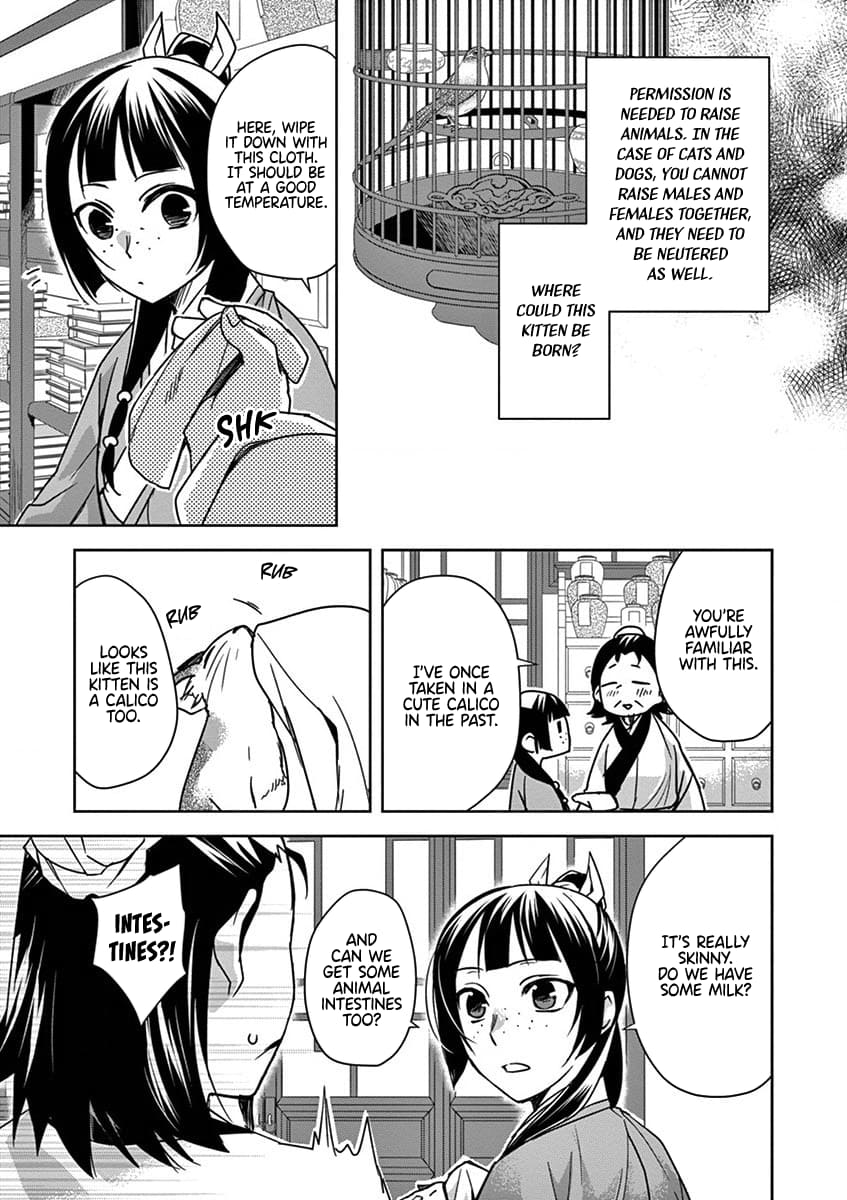 Kusuriya no Hitorigoto ~Maomao no Koukyuu Nazotoki Techou~ chapter 32 page 5