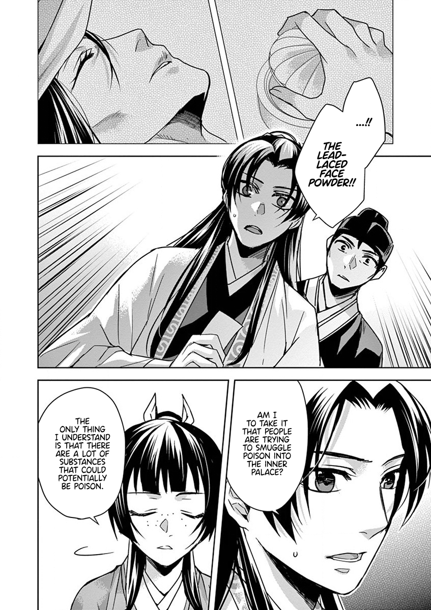 Kusuriya no Hitorigoto ~Maomao no Koukyuu Nazotoki Techou~ chapter 33 page 22