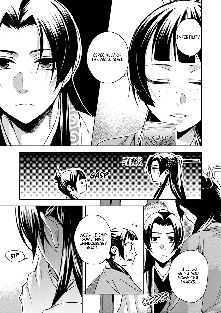 Kusuriya no Hitorigoto ~Maomao no Koukyuu Nazotoki Techou~ chapter 33 page 29