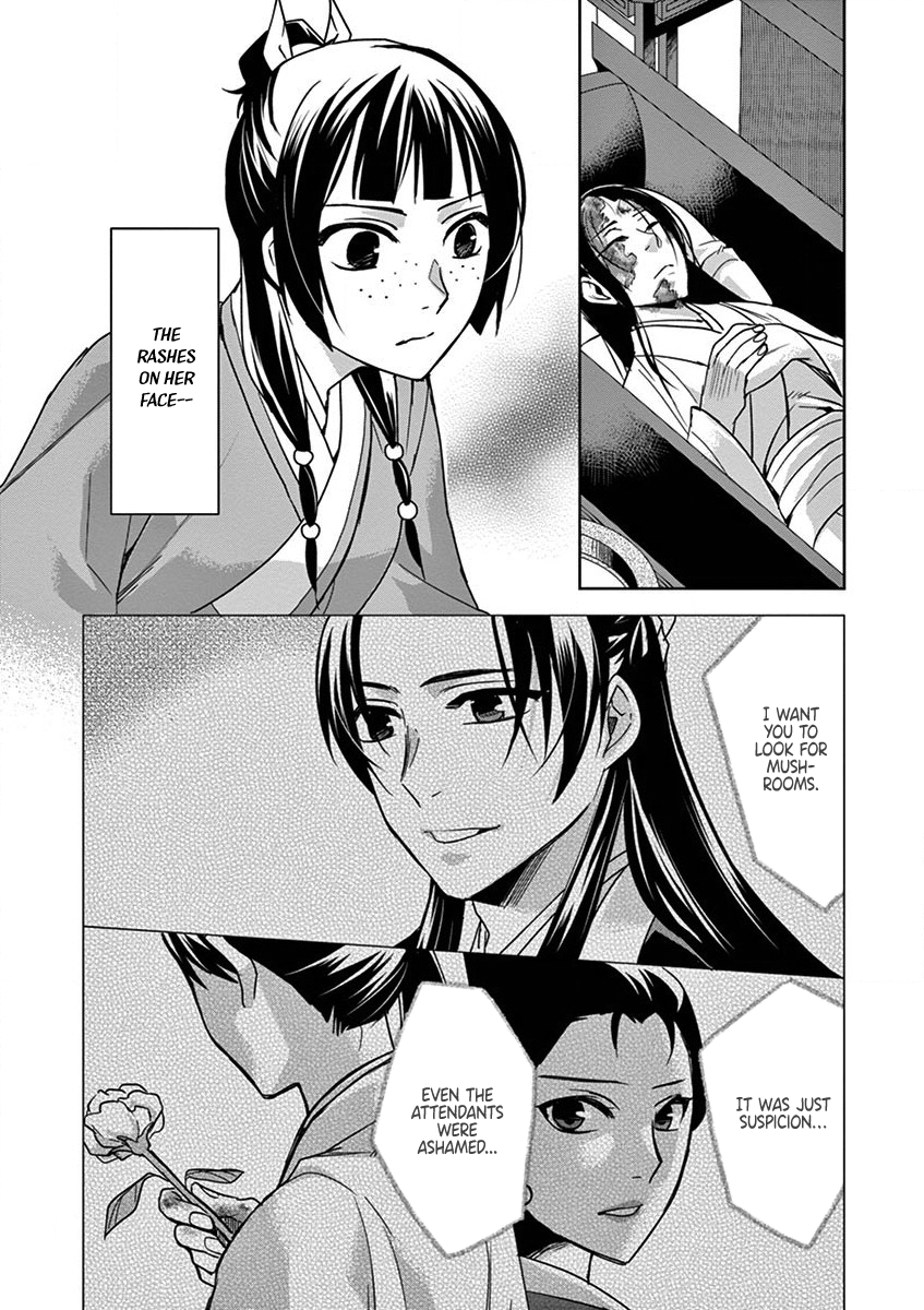 Kusuriya no Hitorigoto ~Maomao no Koukyuu Nazotoki Techou~ chapter 34 page 40