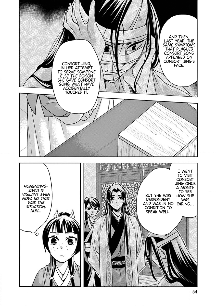 Kusuriya no Hitorigoto ~Maomao no Koukyuu Nazotoki Techou~ chapter 35 page 12