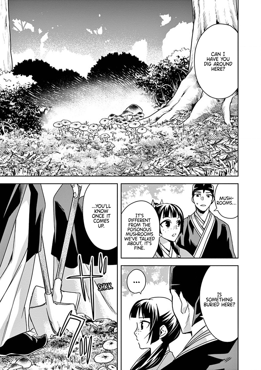Kusuriya no Hitorigoto ~Maomao no Koukyuu Nazotoki Techou~ chapter 35 page 23