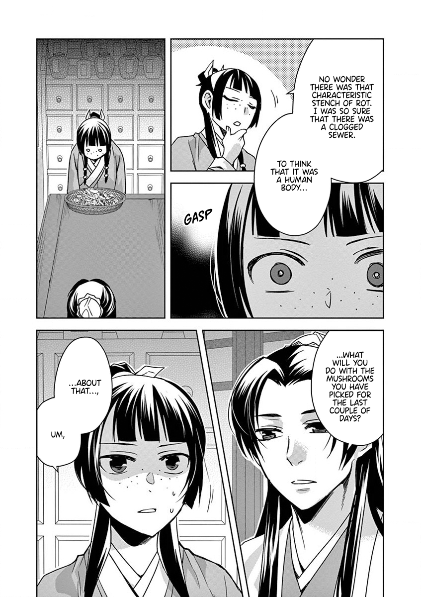 Kusuriya no Hitorigoto ~Maomao no Koukyuu Nazotoki Techou~ chapter 35 page 36