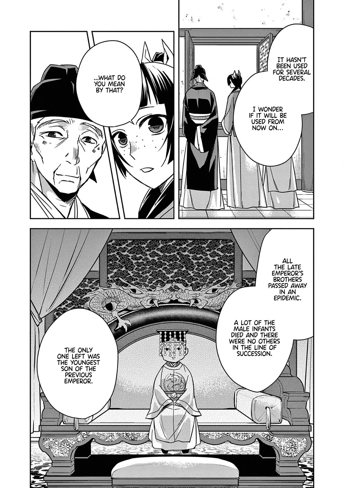 Kusuriya no Hitorigoto ~Maomao no Koukyuu Nazotoki Techou~ chapter 42 page 18